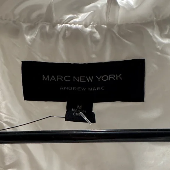 Marc New York White Puffer Jacket - Picture 4 of 5
